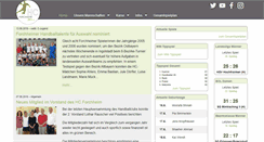 Desktop Screenshot of hc-forchheim.de